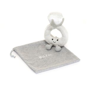 Amuseables Diamond Ring with Personalised Bag