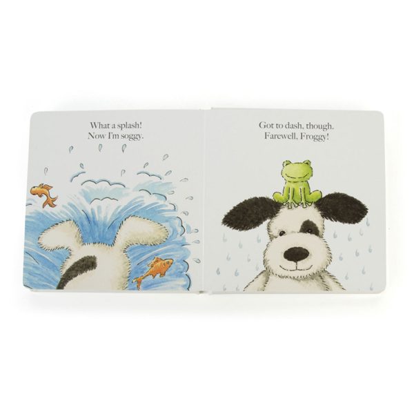 Puppy Makes Mischief Book and Bashful Puppy Medium