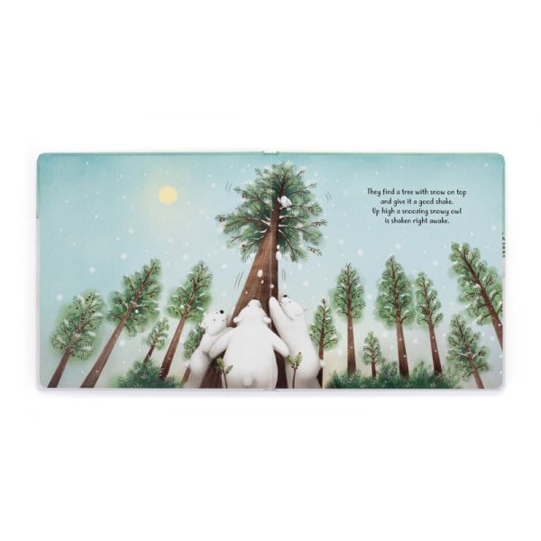 The Playful Polar Bears Book and Perry Polar Bear Small