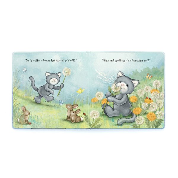 When I Wonder Book and Bashful Grey Kitty Medium